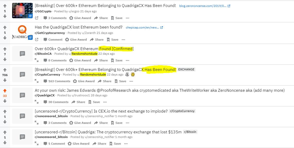 ProofOfFraud's tweet photo. Are we woke yet #QuadrigaCX ?  Anybody reposing this garbage is explicit in spreading misinformation.  You don't want me as a follower.  Link to this thread #Zerononcense #Cryptomedication #ThouArtClothing #TheWriteWorker #RandomShortDude @QuadrigaCoinEx @CAVIRTEX #WB21 https://t.co/Zp0fiiqGBs
