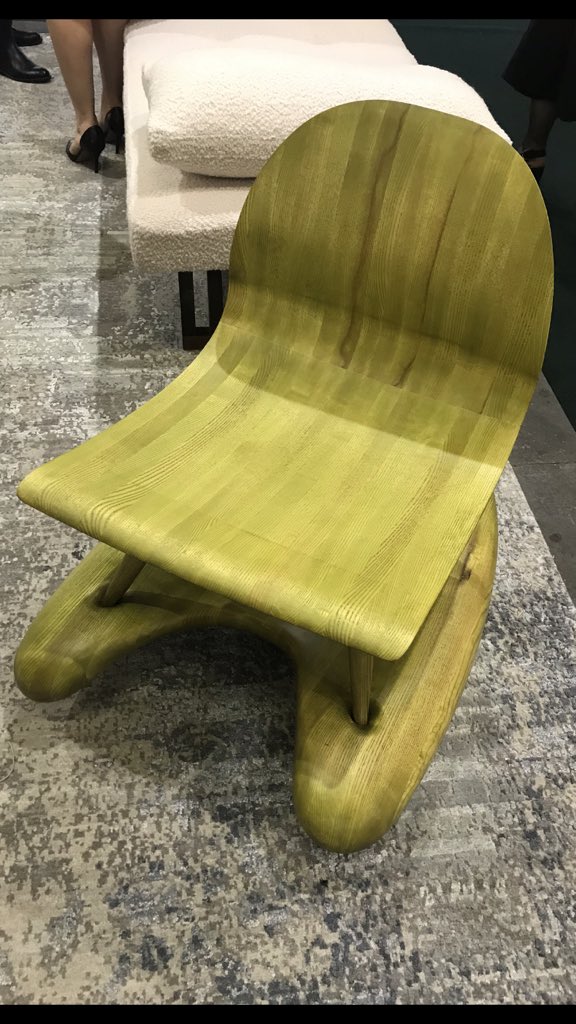 JQwanders's tweet photo. Mod &amp; curvaceous designs at Ot/tra are dressed in a rainbow of colors that let the natural wood grain shine through @ADDesignShow @asid @IDCanadaTweets #iplusdmag https://t.co/mOL1fP0IZm https://t.co/BUiM1NkE4F