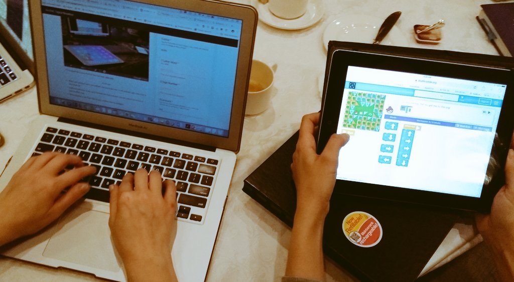 MrSchuermann's tweet photo. .@LukeSMahoney starting our #CISESS #PeelEML day of explorations & collaborations @PeelSchools 💡
Excellent discussions with colleagues today & proud to be part of the awesome #Peel21st MLRT team ✨ https://t.co/fXZFGCPKWq