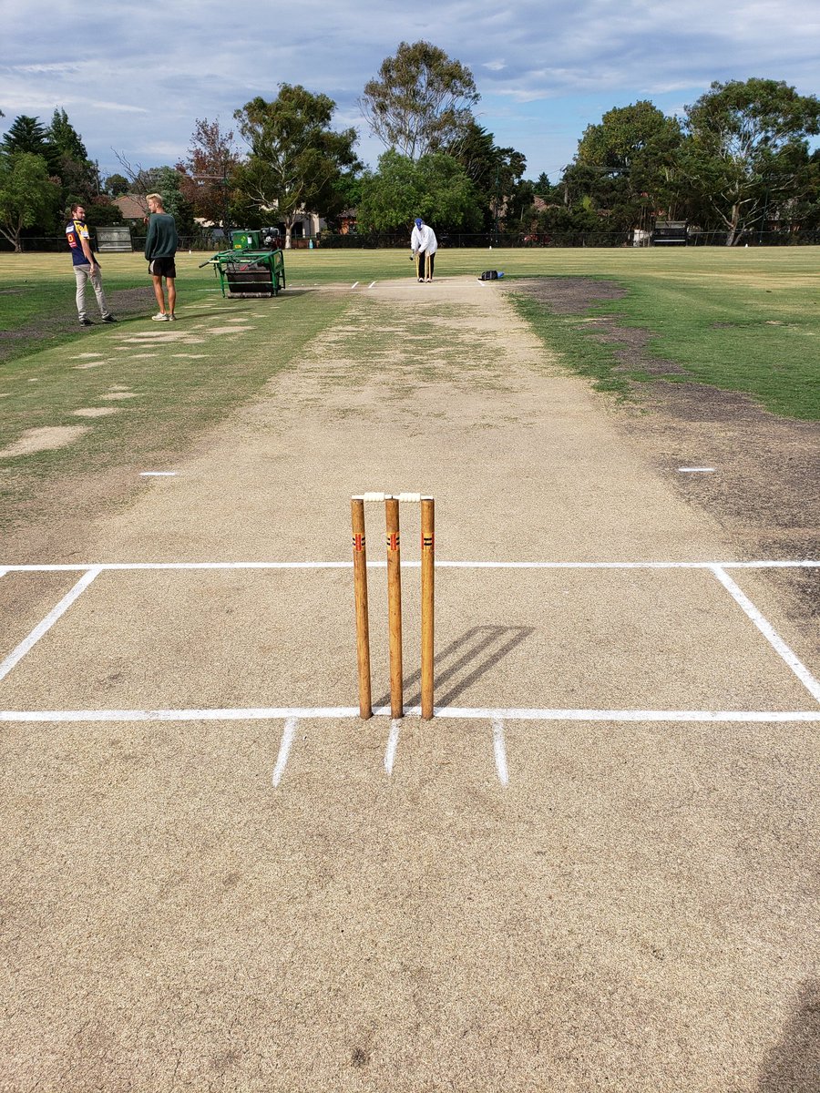 The cricket rolls on <a href="/CarnegieCC/">Carnegie CC</a> with the mighty 4th XI taking on <a href="/TheHearters/">Sacred Heart Cricket</a> at Koornang Park the rain has cleared and the match is underway.