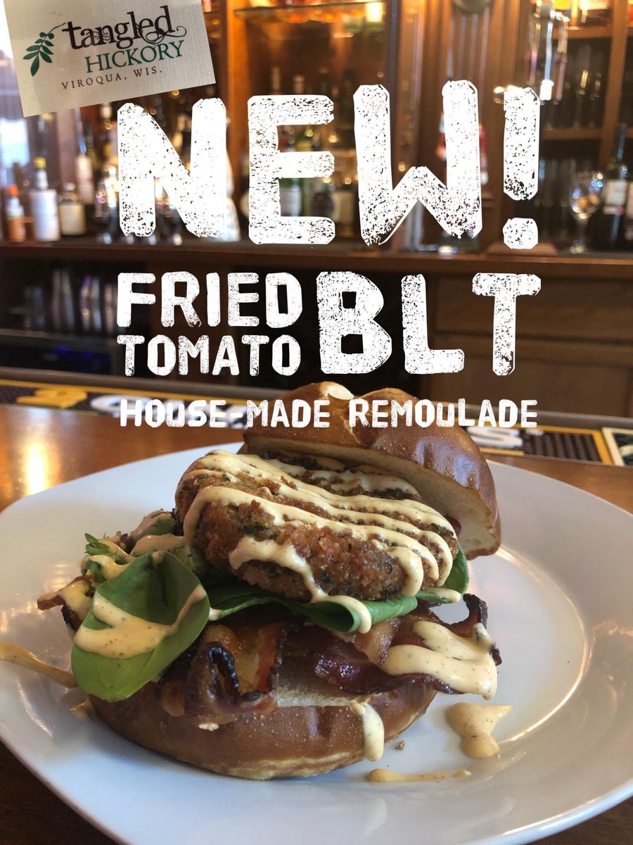 TangledHickory's tweet image. #NomNomNom #FriedTomatoes #BLT