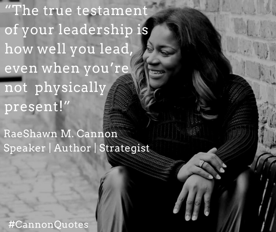 raeshawncannon's tweet photo. #JohnMaxwell says “Leadership is influence. Nothing more, nothing less.”
The test of your #leadership is when you can step out of the front and just observe how those you’ve influenced will influence! It’s amazing to see it! #CannonQuotes #Influence #LeadWell #LeadResponsibly https://t.co/w5GtQjKPPJ