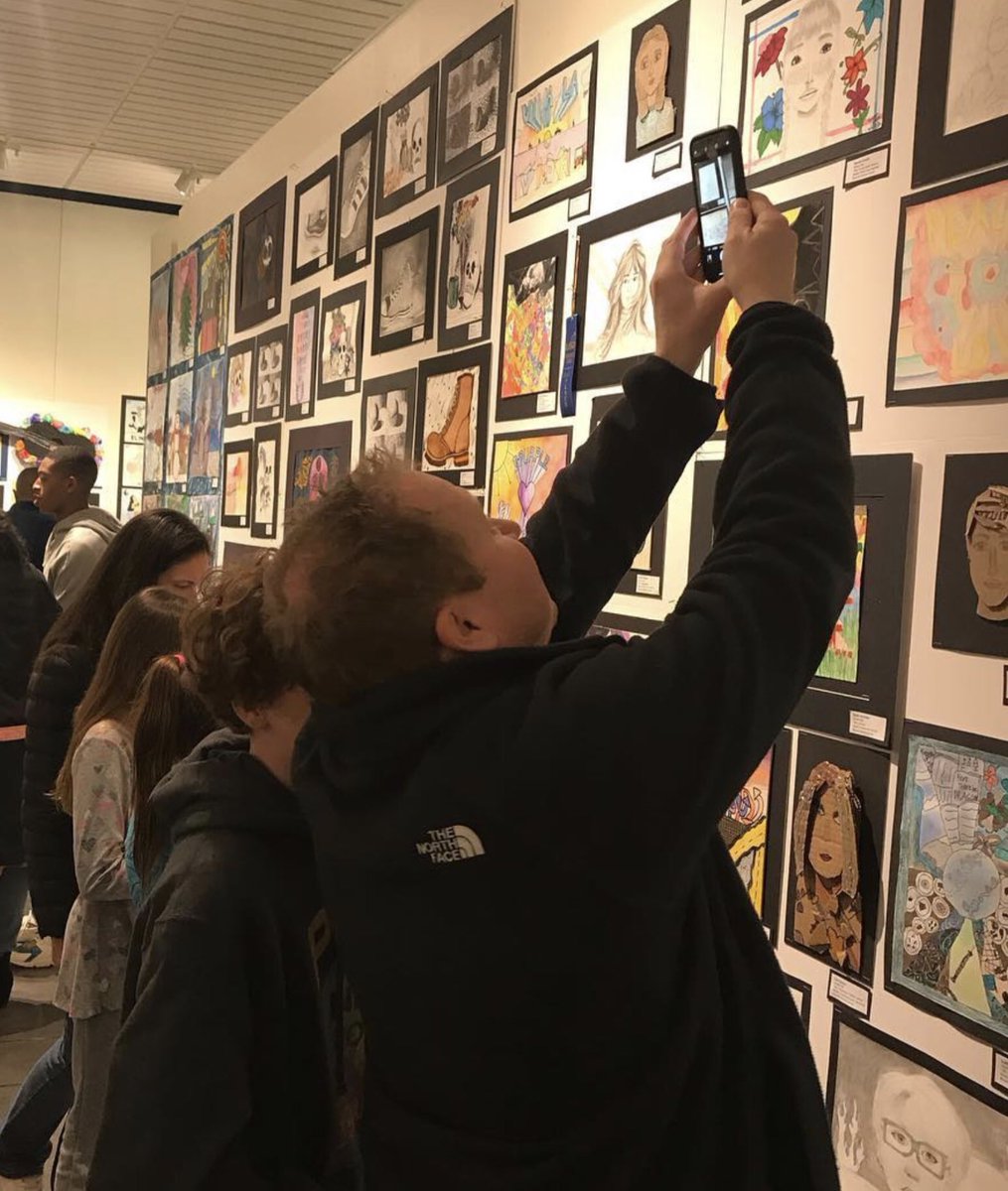 lizzieamick's tweet photo. The LISD Middle School Art Show has come and gone. This year was phenomenal and I’m so impressed with all the work the students created. https://t.co/zwMZHZIO8D