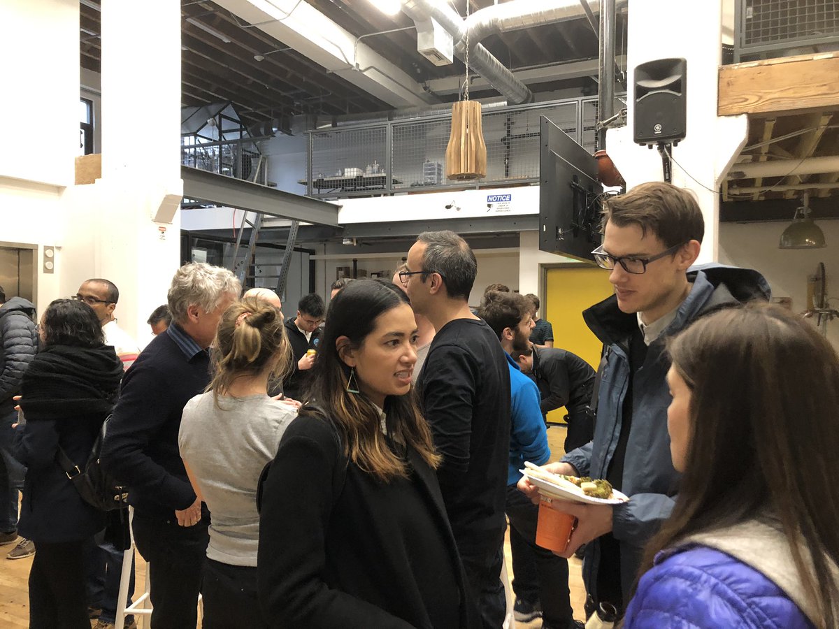 indbio's tweet image. It’s the post Future Of Food Tech reception! Join us at #IndieBio with @newculturefoods @DecomerTech @NewAgeMeats @junaxup @cohenns @epigenitas @pheronym #Biotech