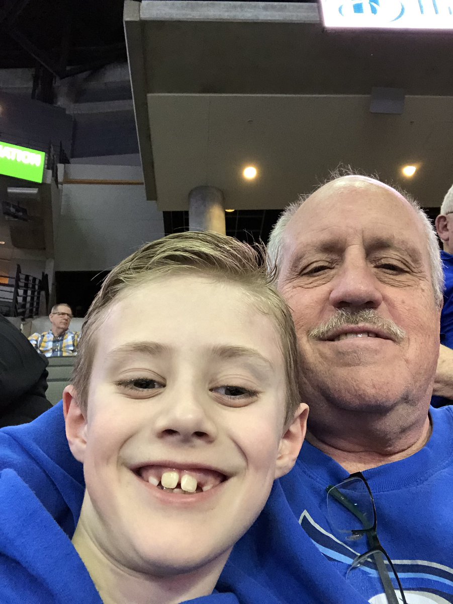Grandpa and Zack! #GoJays