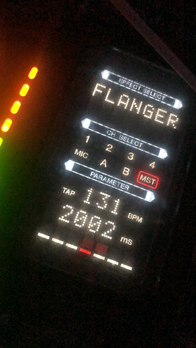 I love a flanger