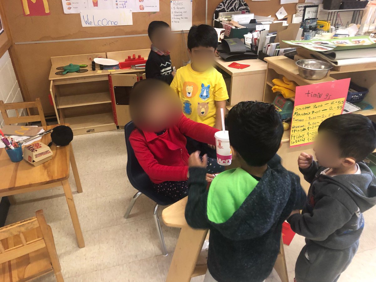 MsCDiep's tweet photo. Thank you @McDonaldsCanada for donating to our #kindergarten drama centre :) We are officially open for business! And a BIG thank you to our amazing #DECE Ms. Moin for helping Ss bring their vision to life! #learningthroughplay #inquirystance #responsivepedagogy https://t.co/SA7twmQ7aR