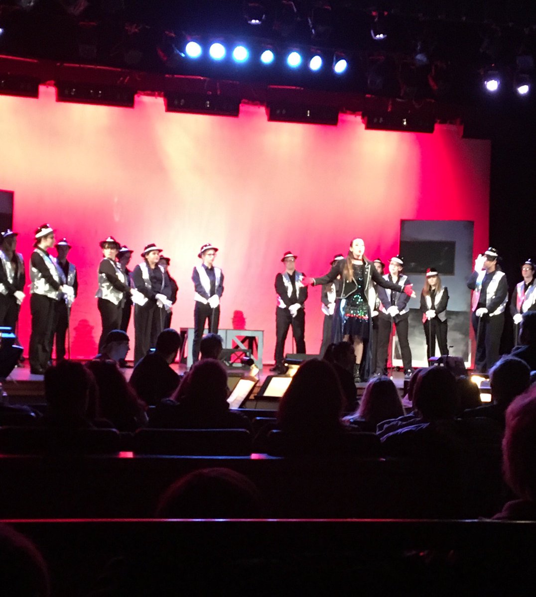MrsNCote's tweet photo. Congratulations to the cast, crew, and musicians for an incredible performance of, “We Will Rock You” at WHS tonight! One more performance tomorrow night! #WHSnow https://t.co/ZoOSKcW2p3