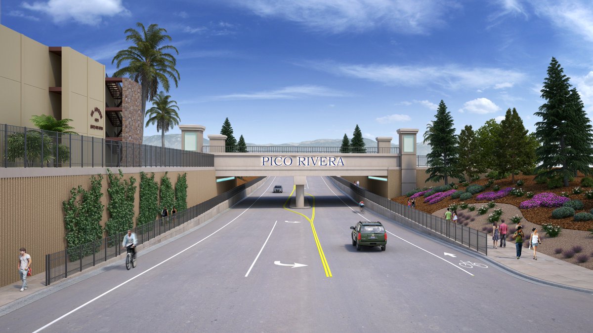 ACEsgv's tweet photo. Follow @DurfeeGS for the latest construction updates on the Durfee Avenue Grade Separation Project in @PicoRiveraCity #DurfeeAve #PicoRivera #underpass #gradeseparation #construction #safetyfirst https://t.co/gZHqLuQAhy