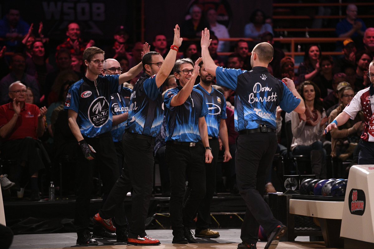 FloBowling's tweet photo. Are you Team 🇺🇸 or Team 🌎 at the PBA #WSOBX? https://t.co/4Y4bGP3Rq6