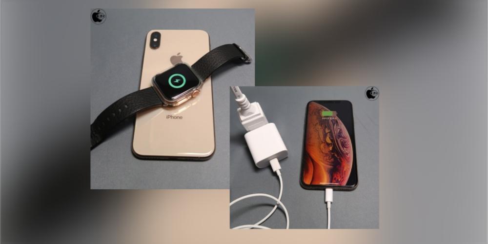 9to5mac's tweet photo. iPhone 11 may be able to wirelessly charge Apple Watch and AirPods, include faster USB-C charger https://t.co/bDcXTrRseV by @apollozac https://t.co/yxgSK34uNp