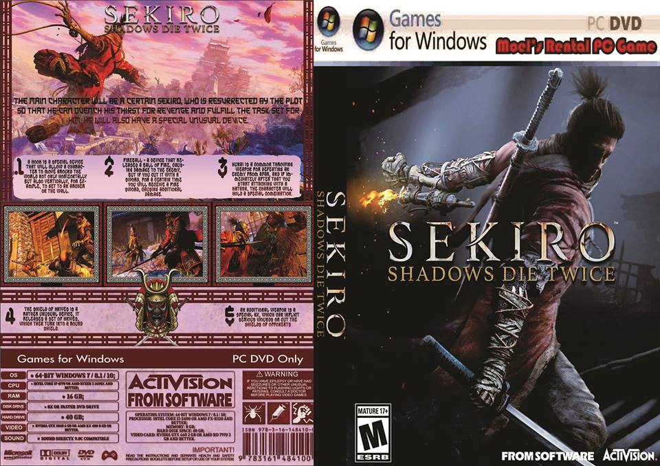 Baru "Sekiro Shadows Die Twice" -Untuk Sementara Copy Lewat HD-.