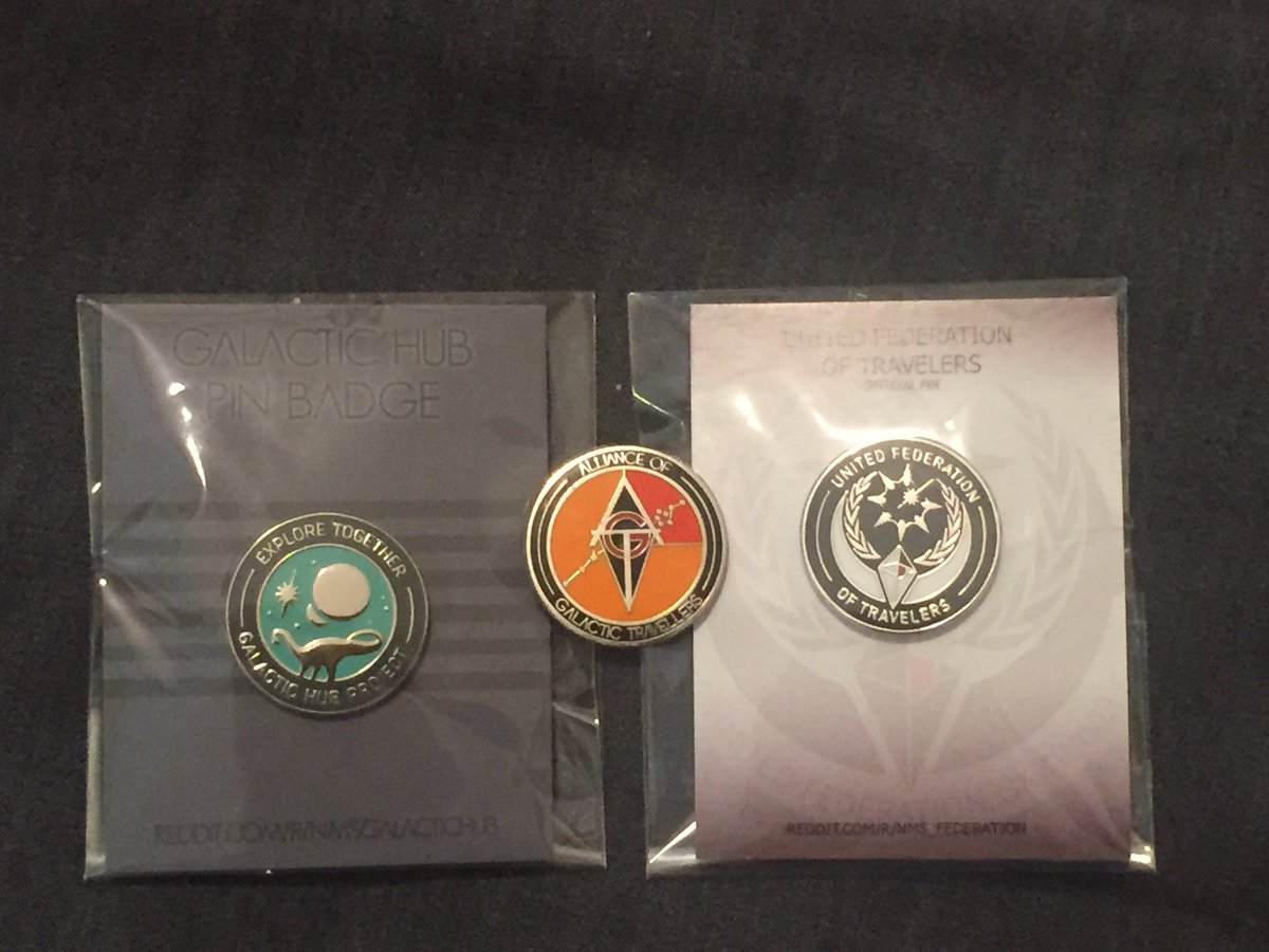 zazariins's tweet photo. Rocking the trinity. #theAGT #GalacticHubProject #NMSFederation https://t.co/LcWgObGtCz