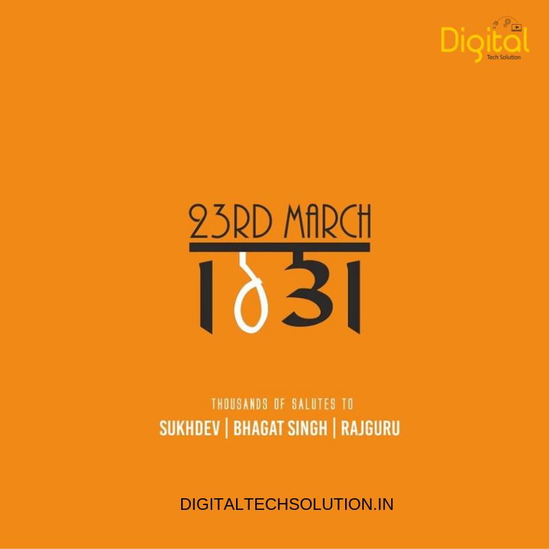 DTSol2016's tweet photo. Desh Bhakto ko aksar log pagal kehte hain
Keh do unhein
Seene par jo zakhm hain
wo sab phool k guchhe hain
Humein pagal hi rehne do
Hum Pagal hi achhe hain - Shaheed Bhagat singh

Visit - https://t.co/wYc1QkgbRZ
Write us - digitaltechsolution.in@gmail.com
Call - +91-981-0388-055 https://t.co/gkZmE3IAgN
