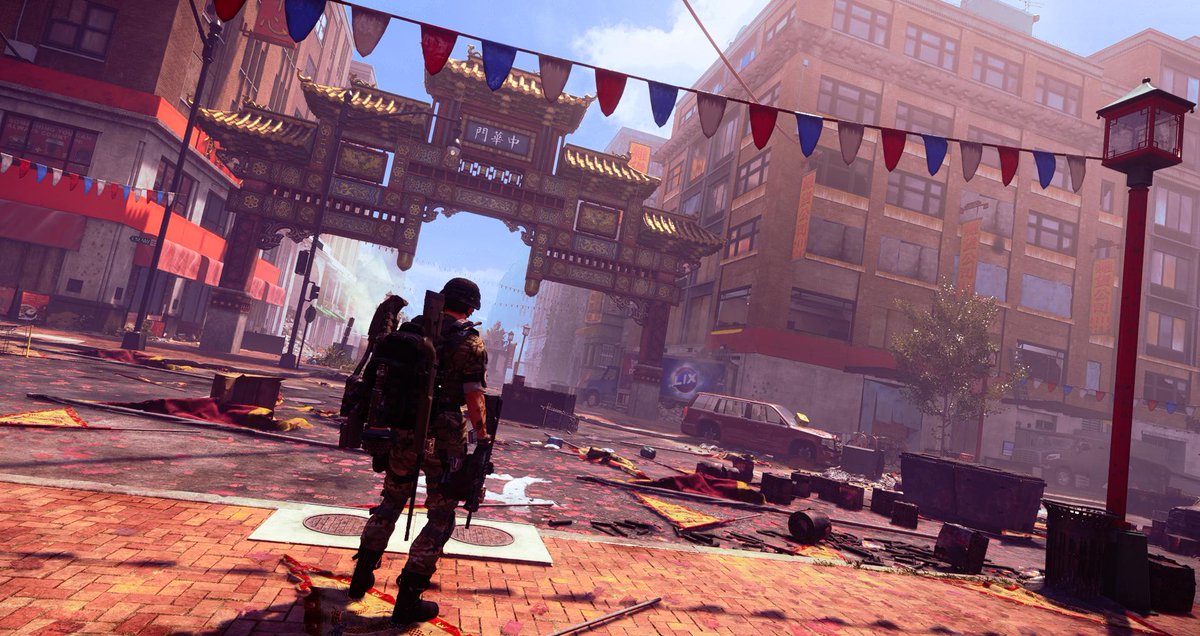 kokid9502's tweet photo. Chinatown #TheDivision2 #TheDivision2Photos #Ubisoft https://t.co/svUGEu1SH5