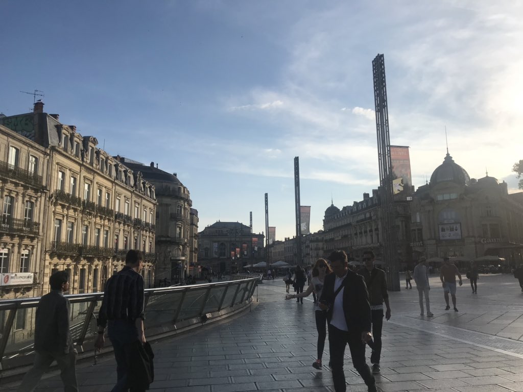 ThatGirlSydney's tweet photo. @_MorganYates Montpellier! I studied abroad there for three weeks and absolutely loved it! It has its own airport and train station as well!💛 https://t.co/DU0n1Fa2bA