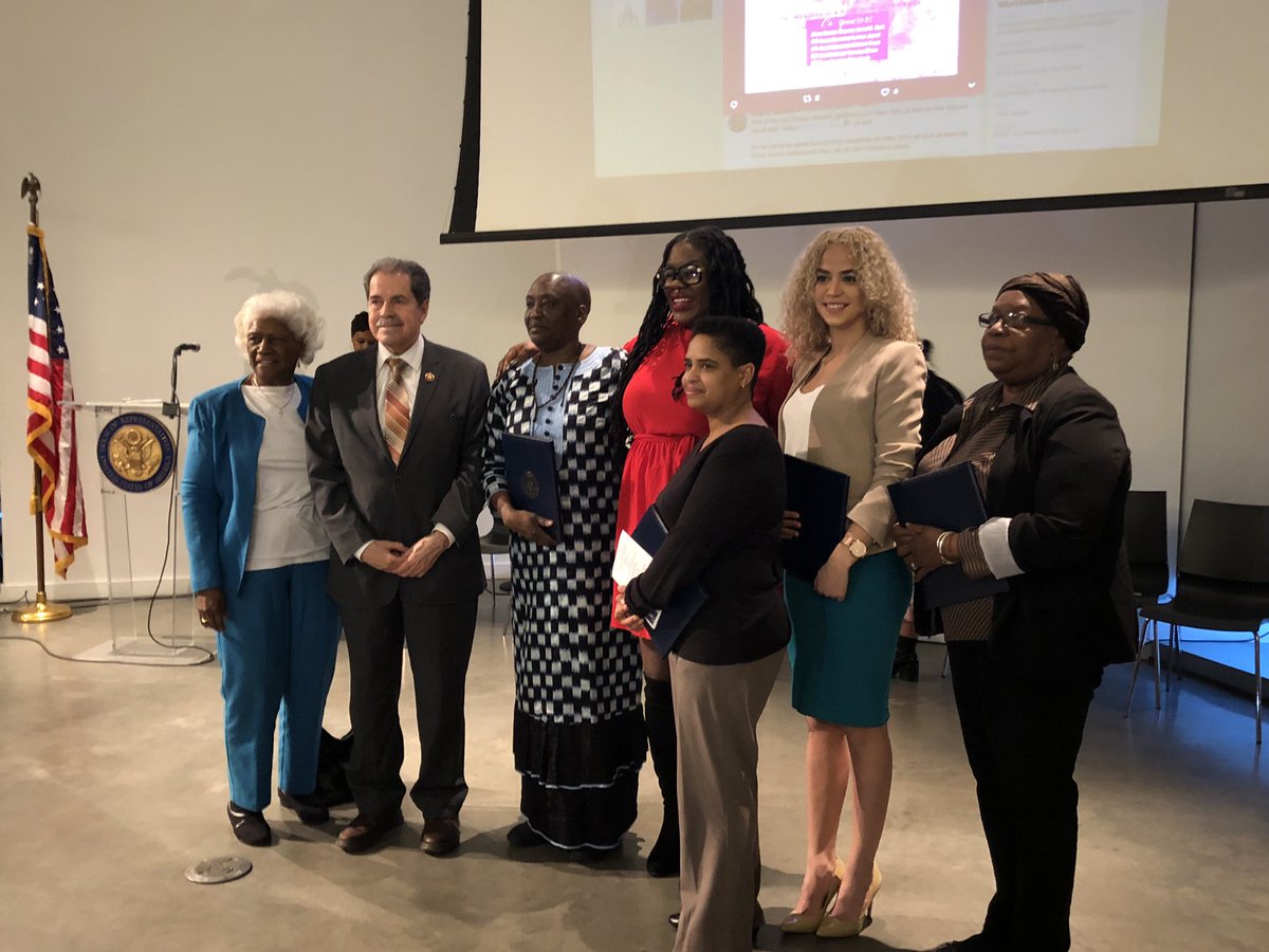 friasmp's tweet photo. Today I was honored by Congressman Jose Serrano for Women’s History Month — for my activism and advocacy for women in the Bronx 😭❤️  I can’t believe I shared a stage with such incredible women. https://t.co/vzVYDiqp9a