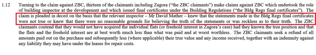 NewHomesExpert1's tweet image. So now we know at least one inspector fraudulently signed off properties in a Building Control function! @JBrokenshire bailii.org/ew/cases/EWHC/…