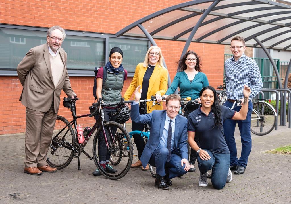 ShanazeReade's tweet photo. Im extremely excited and passionate to get stuck in to my new role as the West Midlands ambassador for cycling and walking development with @andy4wm Lets make big changes together! @TransportforWM  #cycling #walking #bikelife https://t.co/QukOmjKk85
