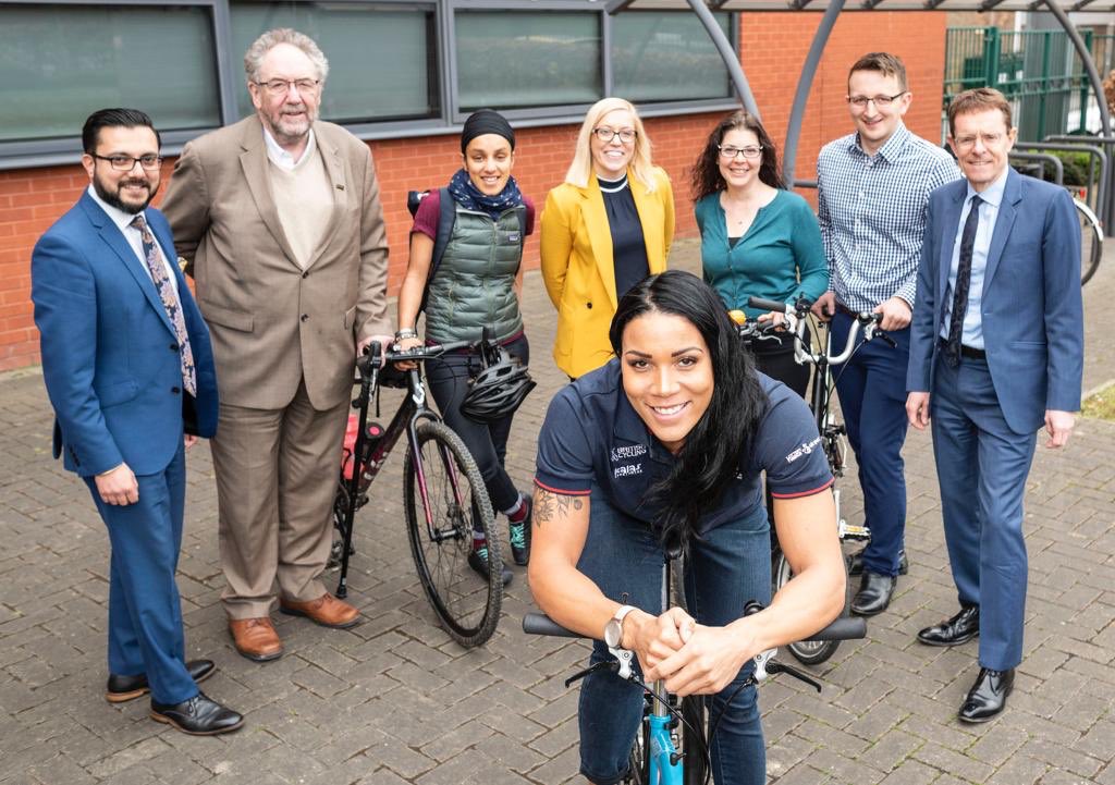 ShanazeReade's tweet photo. Im extremely excited and passionate to get stuck in to my new role as the West Midlands ambassador for cycling and walking development with @andy4wm Lets make big changes together! @TransportforWM  #cycling #walking #bikelife https://t.co/QukOmjKk85