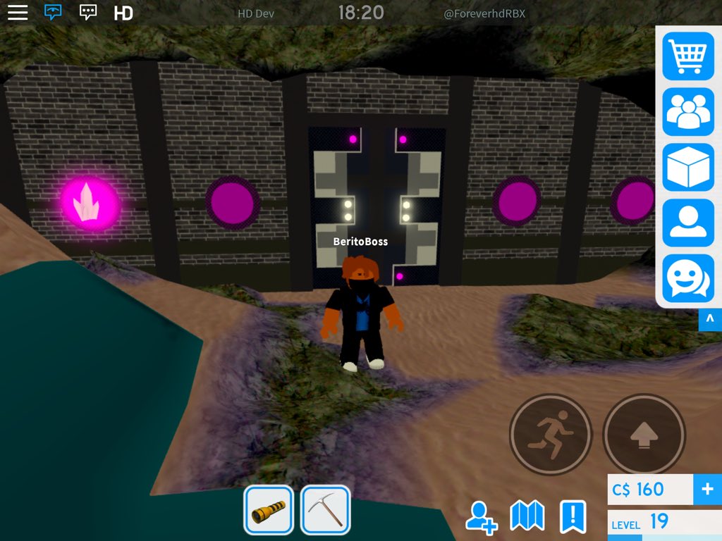 Cameron Shirey On Twitter Before The Game Released I Met Forever - roblox guest world how to get purple crystal
