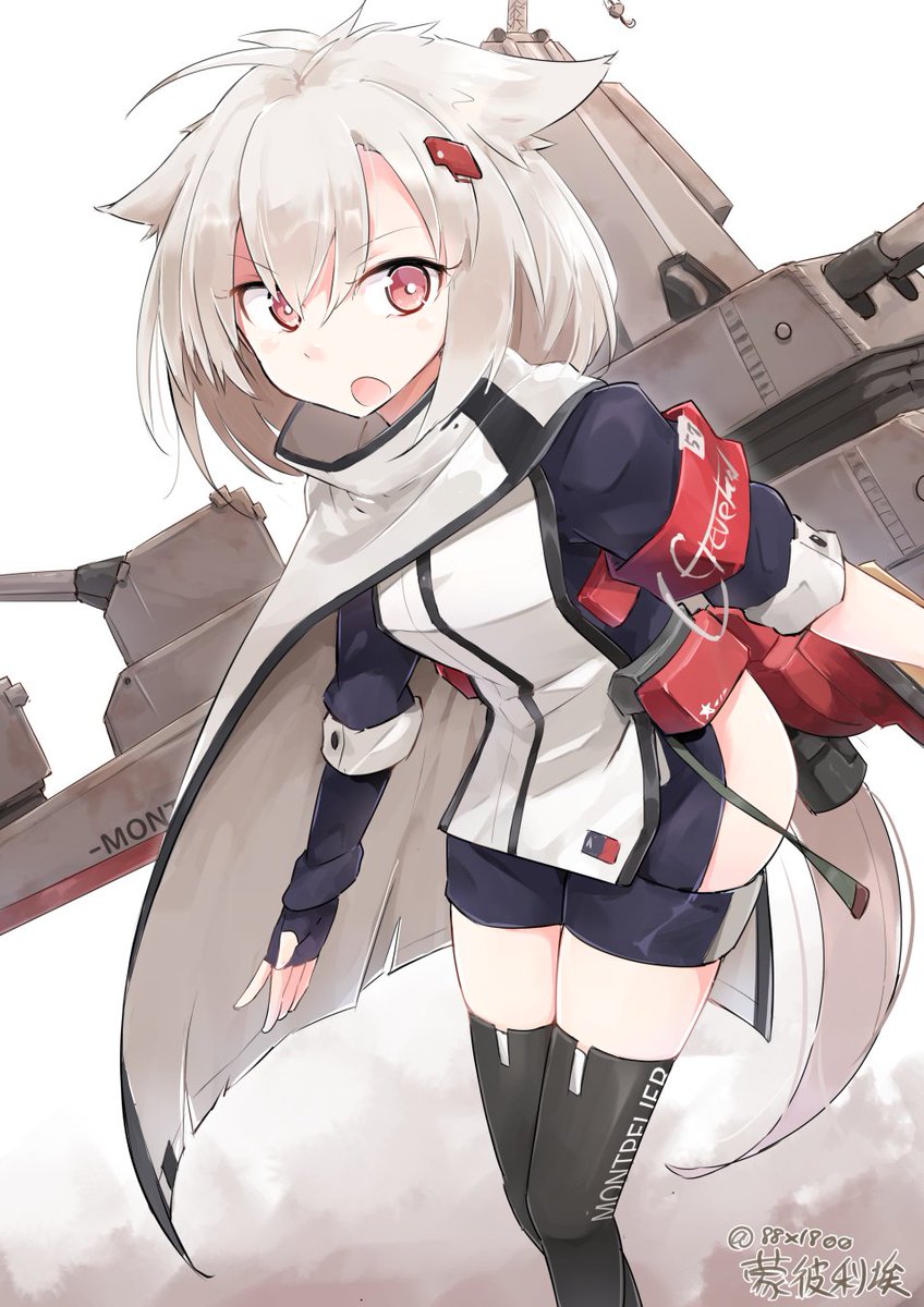 一八 Sur Twitter モントピリアかきました アズールレーン