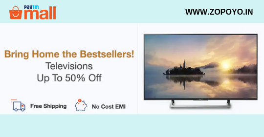 ZoPoYoIn's tweet photo. Bring Home the Bestseller #Television. Shop now @PaytmMall on upto 50% OFF. Click Here: https://t.co/RM7au32cEd
#PaytmMallCoupons #PaytmMallDiscounts #PaytmMallOffers #Gadgetsonline #Onlineshopping #Shoppingonline #TVSets #OnlineElectronics #OnlineGadgets #HighTechGadgets https://t.co/cvWXrVTKEW