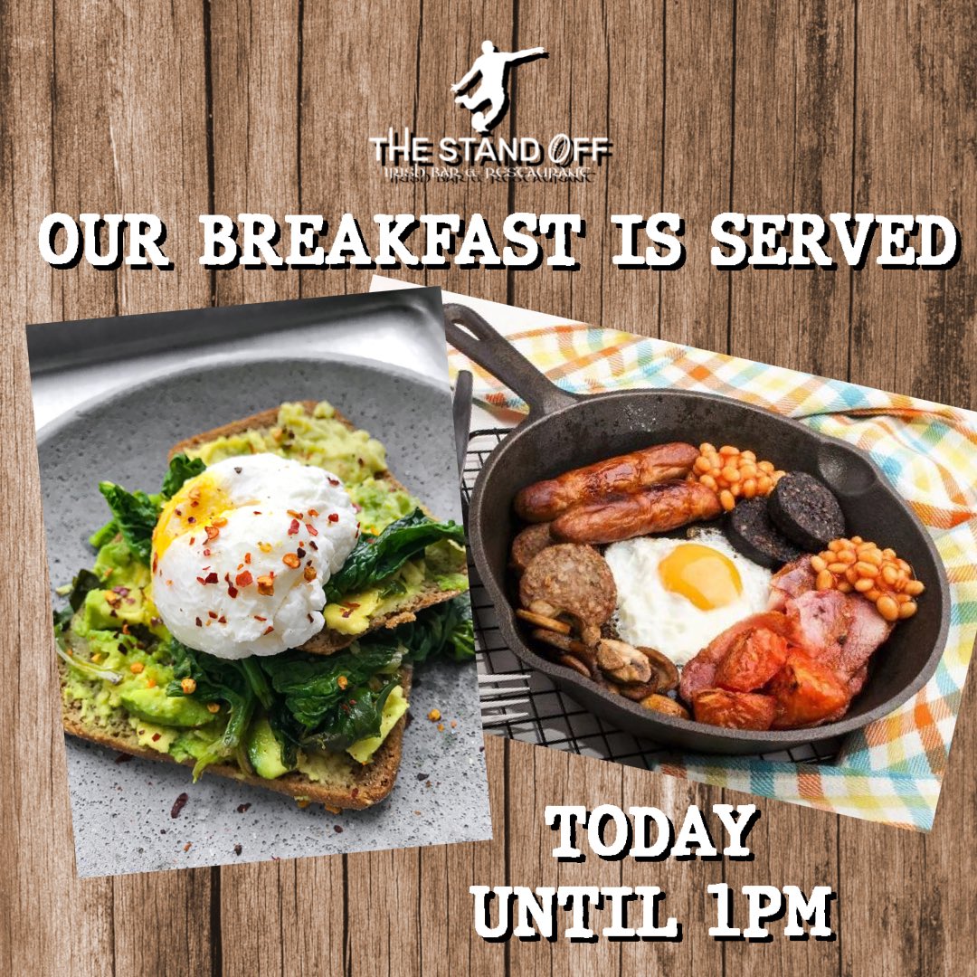 Kick start to your day ? Our breakfasts are pretty special if you haven’t tried one yet 🍳 #FreeTeaAndCoffee with each full breakfast