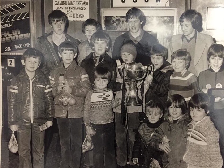 KevinMoranEsq's tweet photo. Never thought this would be the start of it. High, lows, tears and laughter. But @dundeeunitedfc always ours. #firstsilverware #dufc https://t.co/mM0zYGnHnH