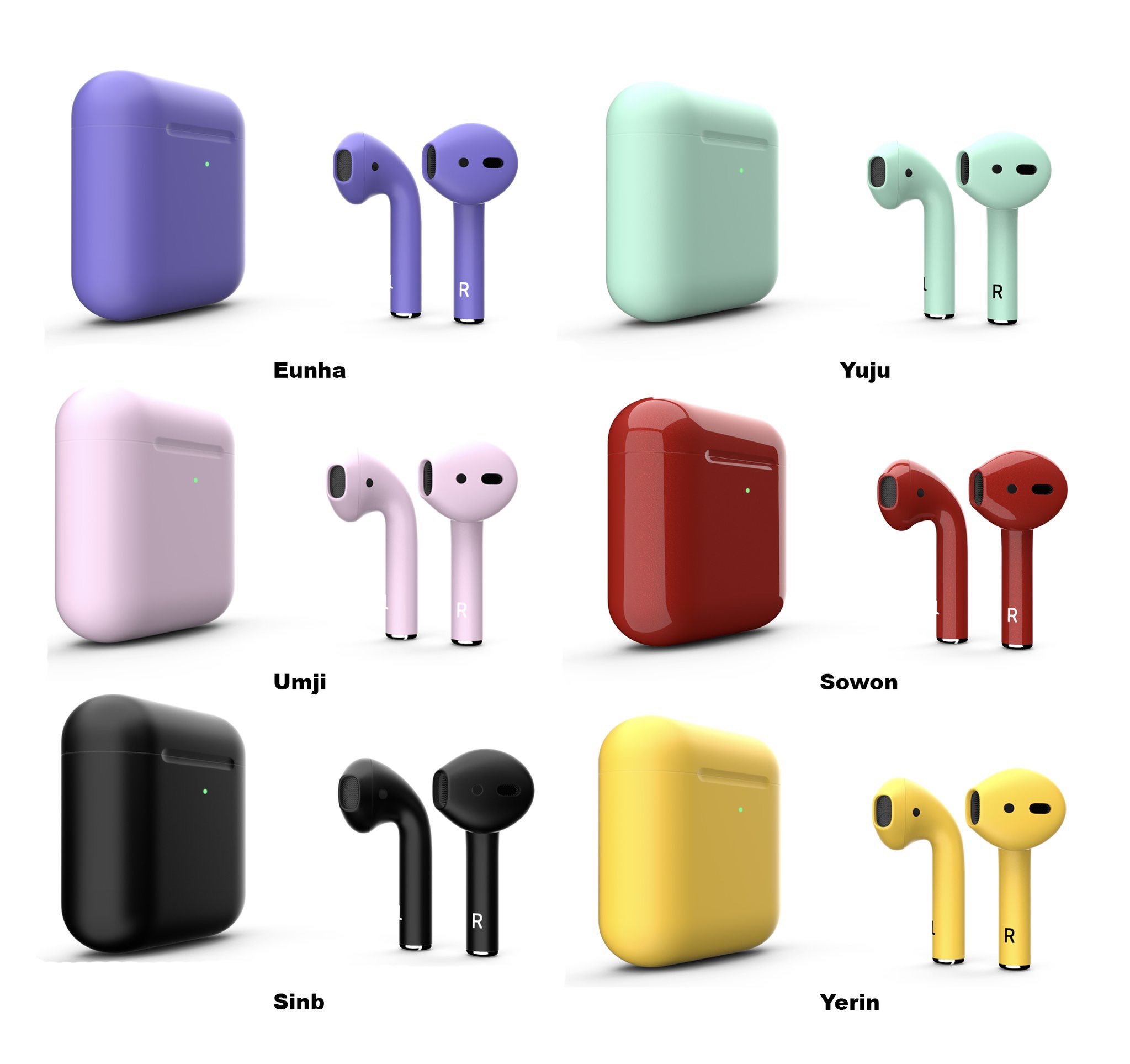 Limited indtryk Dalset alyssa on Twitter: "the colors for gfriend's airpods hmmm any opinions  https://t.co/yzlD6TGu0P" / X