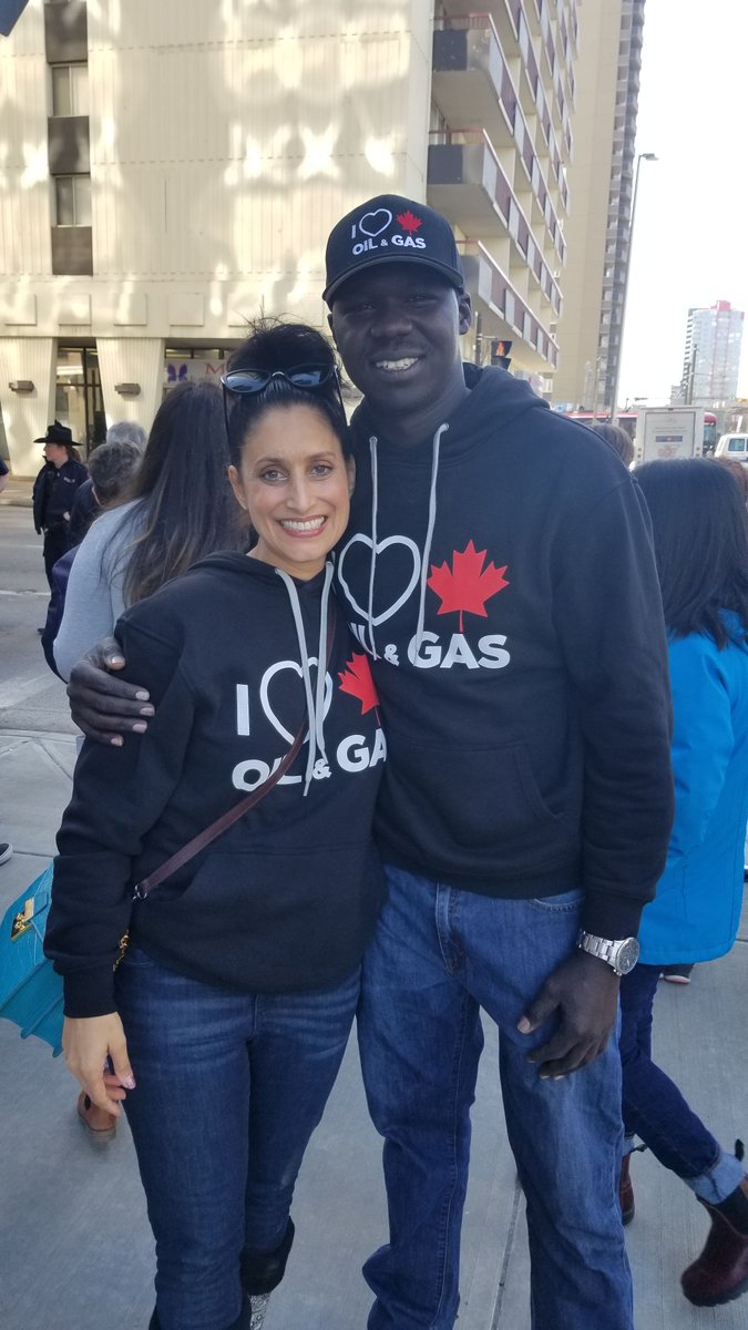 (1/2) Today, I had the greatest honor of joining Albertan's of all strips at a Canada Action rally, for advancing our resources. Now, more than ever, we must put aside small differences and remind ourselves of the common bonds we share.
