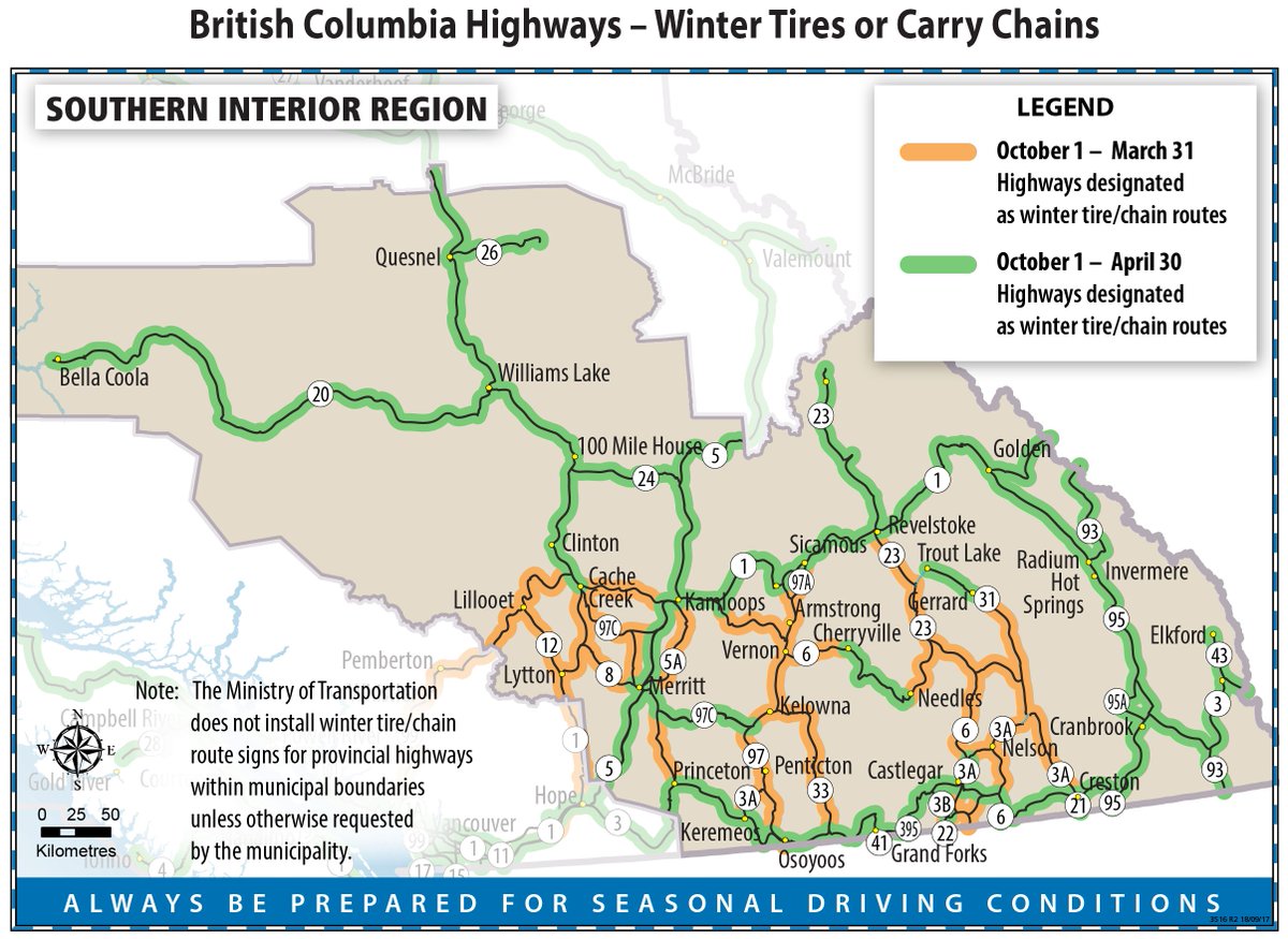 TranBC's tweet photo. When is the BEST time to remove winter tires? That depends: https://t.co/K22Y9VIy87 #roadsafety https://t.co/iRCJmOqGFM