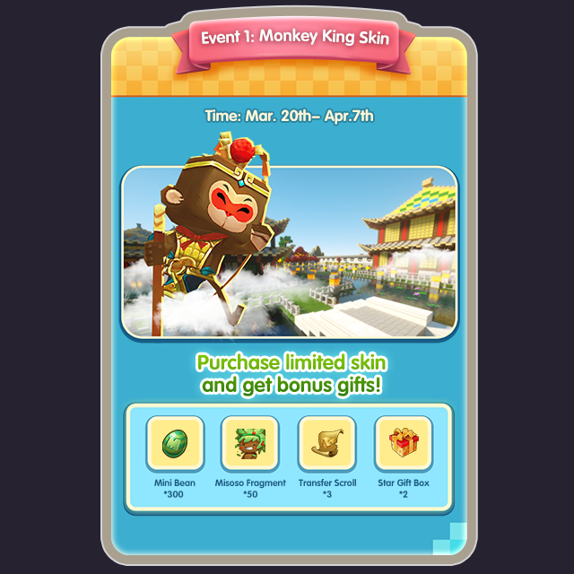 EspanolMini's tweet image. 🥳Mini World 3er Aniversario Actividades🥳
🤣Eskin por sólo 10 Mini Monedas, 🥳Regalos por iniciar sesión , 🎃Monstruocito y Ángel salen en el juego!
Para la versión española y más informaciones: facebook.com/pg/miniworldsp…