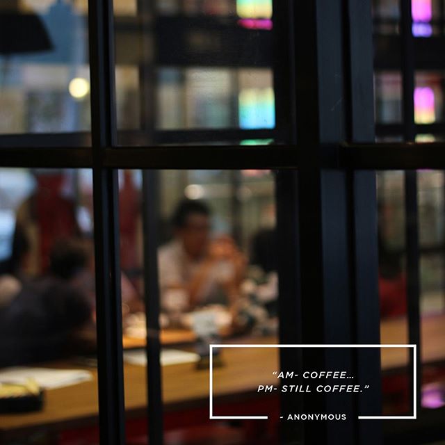 "AM- Coffee…PM- Still coffee."⠀
~ Anonymous⠀
⠀
There is never the wrong time for coffee!⠀
⠀
#LibericaLiberates #FunnyCoffeeQuotes #BringWeekendOn