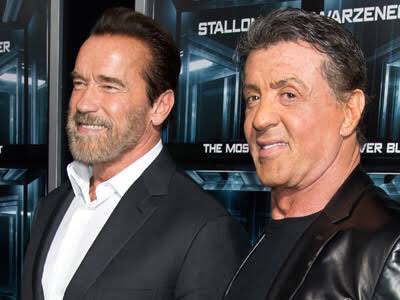 арнольд шварценеггер и сильвестр сталлоне. арнольд шварценеггер и ст. арнольд шварценеггер и сильвестр сталлоне.