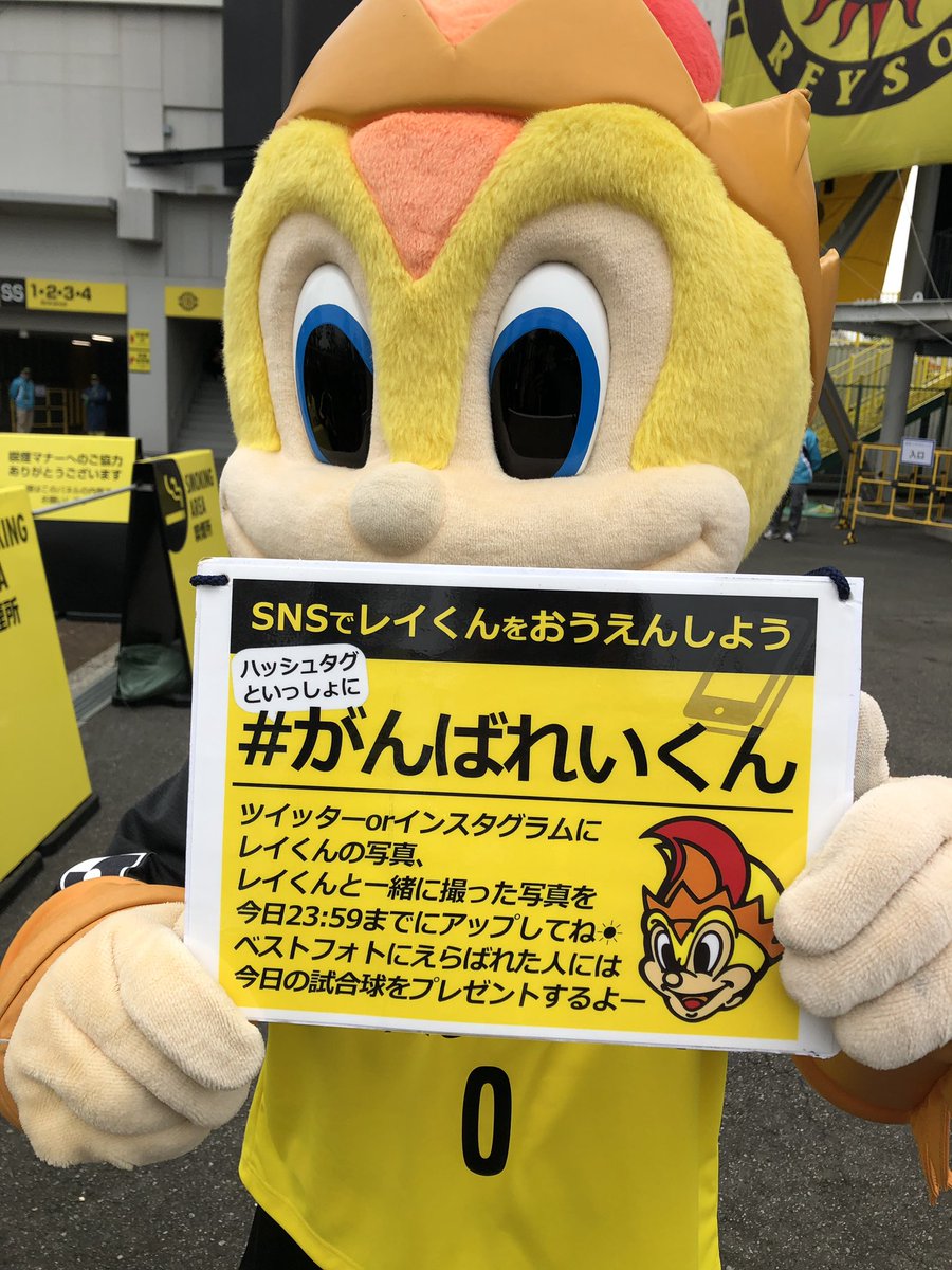 柏レイソルのマスコット レイくん の可愛い写真がいっぱい がんばれいくん まとめ Togetter