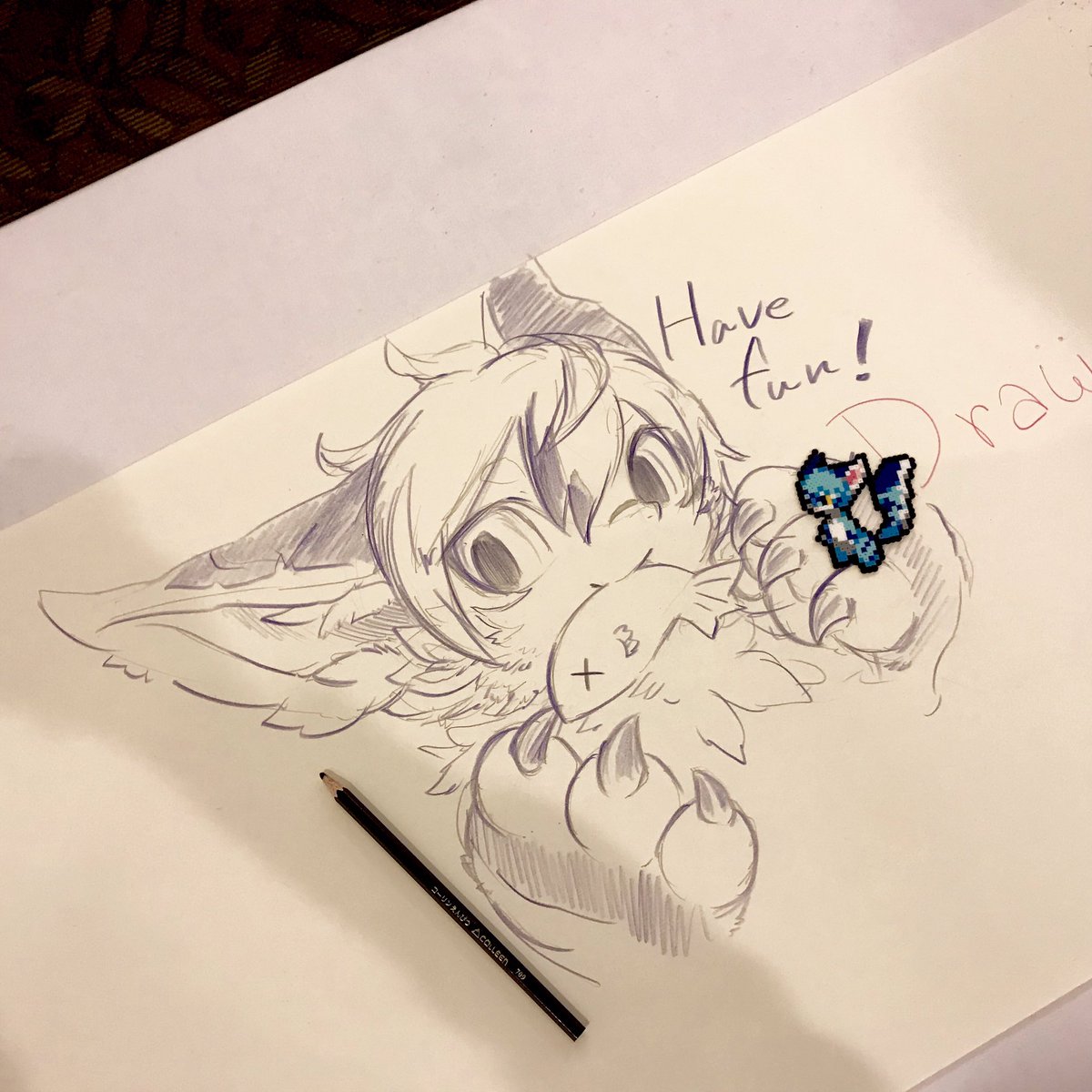 「✍️Doodle #Thaitails 」|Rady❄️デザフェスK35,36のイラスト