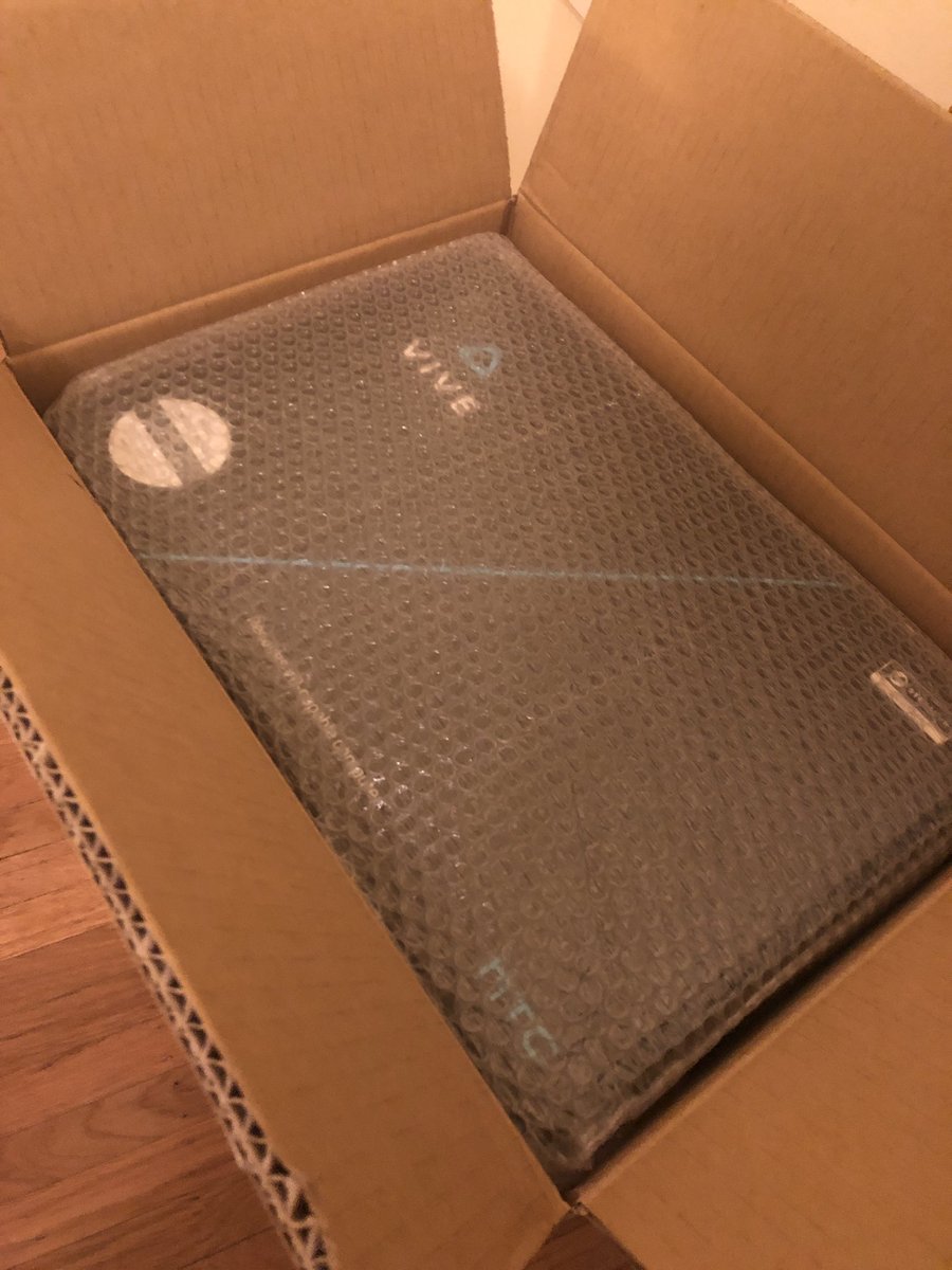 DanceRealityApp's tweet photo. We just received the VIVE developer kit!! Thanks @htcvive we can’t wait to try our app https://t.co/qCvgkoB5qD