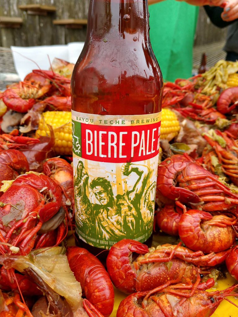 BeerDownHere's tweet photo. Nothing goes better with hot boiled crawfish than a Louisiana craft beer!⁣

@bayoutechebrewing #bayoutechebrewing #la31 #crawfish #crawfishboil #beerdownhere #breweddownsouth #beerdownsouth #craftbeer  #louisianacraftbeer  #louisianabeer #drinklocal #independentbeer https://t.co/B2aAIF6e8g