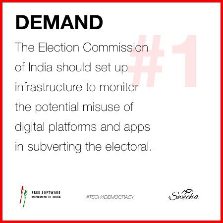 The potential misuse of digital platforms in #LokSabhaElections2019 has begun! Karnataka appears to be the prime target! #Tech4democracy