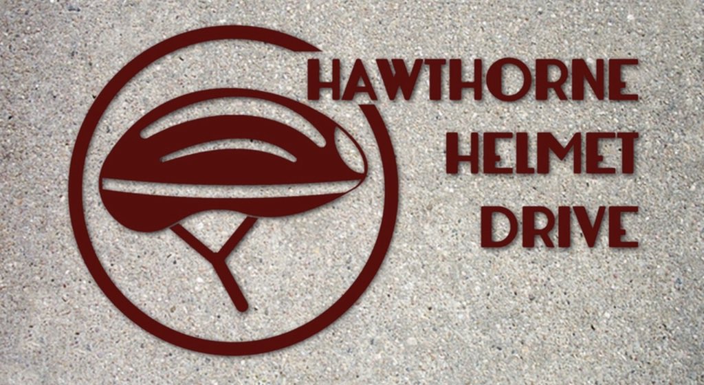 We are collecting bike helmets at the white marsh location for Hawthorne elementary school. Or feel free to donate financially online.