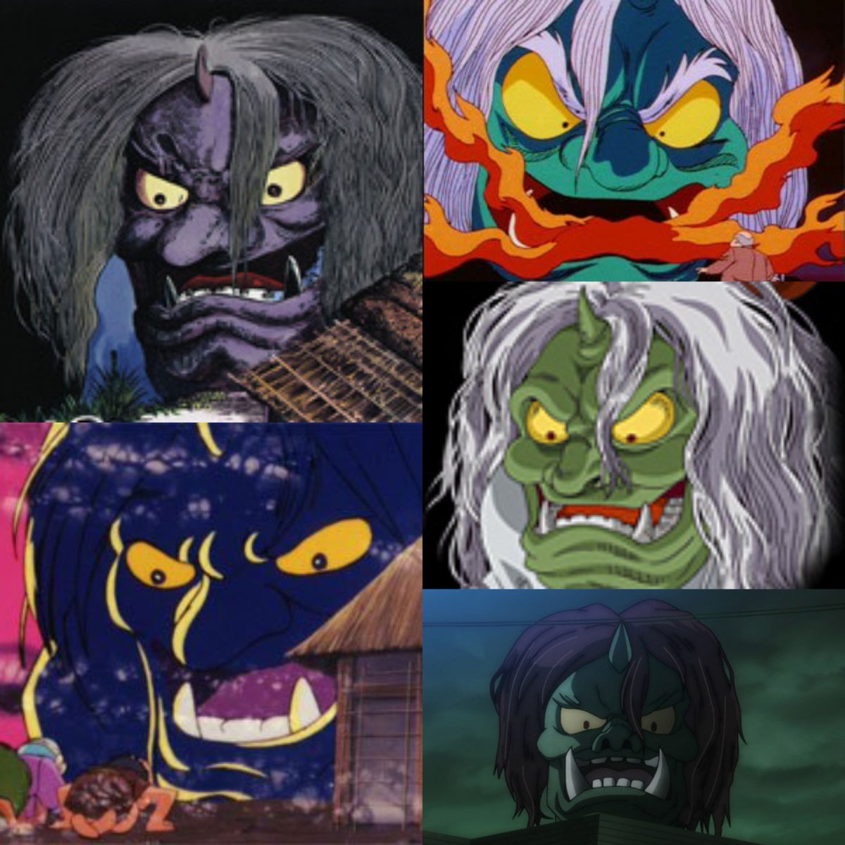 2次元マニア ゲゲゲの鬼太郎 歴代畑怨霊 巨大な鬼の様な顔をした妖怪で凶作で餓死した人たちを葬式も出さずに放置しておくと その人たちの怨霊がこの畑怨霊になる T Co 2prfvcb4sr Twitter