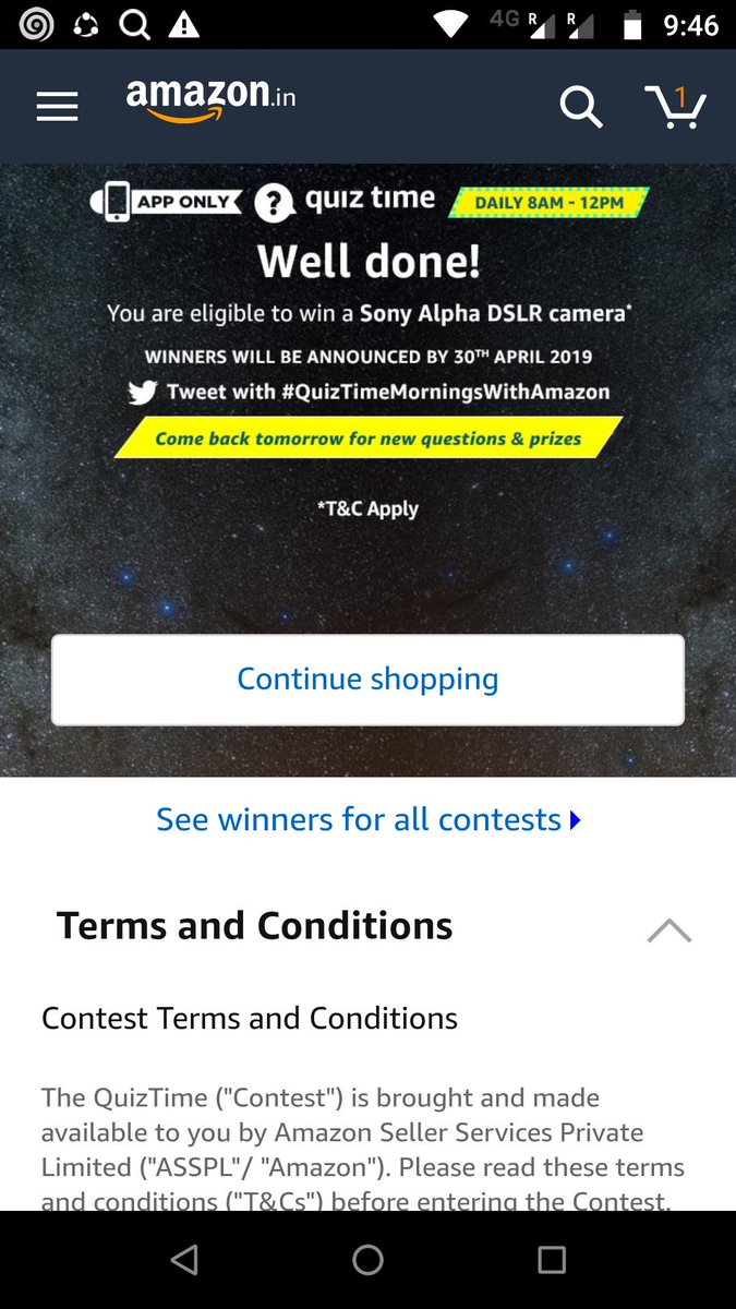 #QuizTimeMorningsWithAmazon