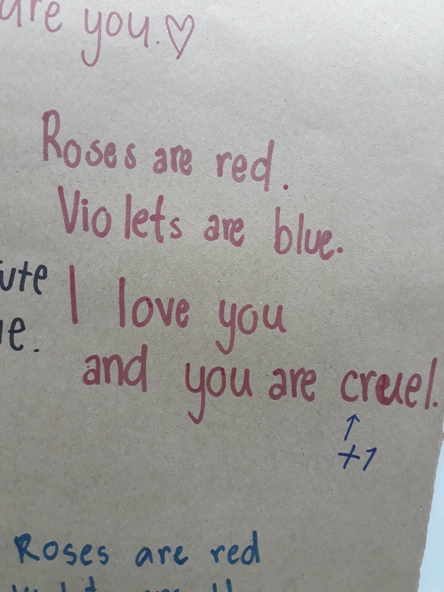 CUArtsEngClub's tweet photo. Roses are red, violets are blue
We are all waiting for you. 

มาร่วมกันต่อกลอน และพูดคุยเรื่องวรรณกรรมกันได้ที่ร้าน #DrinkWithMeFreeWisdom ชมรมภาษาอังกฤษ ห้อง 402 #CUArtsEng https://t.co/LC2nfeMEji https://t.co/AoJD25kEc1