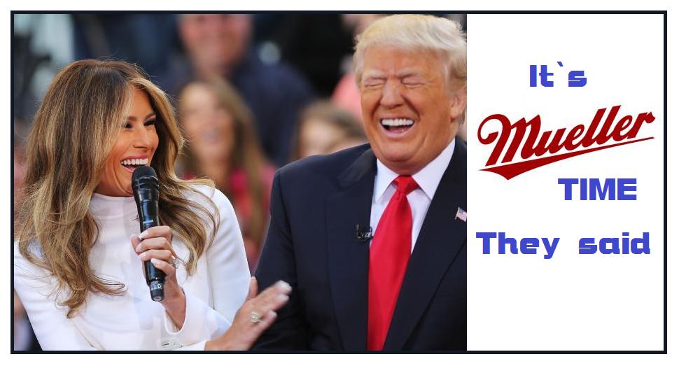 It's Mueller time! Robert Mueller helping Barr with redactions with report