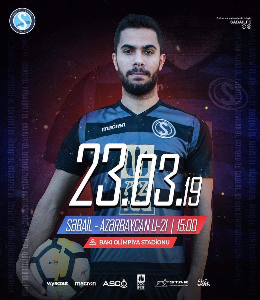 SabailFC's tweet photo. Today is the #matchday! We play friendly against Azerbaijan "U21" National team! Preparations for the final part of #TopazPL are in full-sale! #SBLFC @AffaAzerbaijan @AzPFL https://t.co/8urFCIG9IB