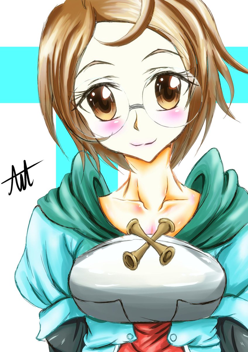 Alt お絵描き その14 エイミス アーネスト お絵描き イラスト スパロボt 眼鏡っ娘