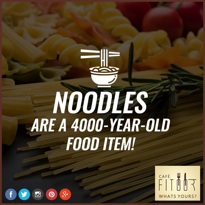 CafeFitoor's tweet photo. If you love noodles this trivia should get your heart beating! 
Satisfy your #noodle cravings by indulging in some lip smacking noodle dishes at @CafeFitoor We are located at - SB 1,2,3 Landmark Complex, Race Course 
#noodles #noodleslover #foodpassion #friednoodles https://t.co/ME22eklvtG