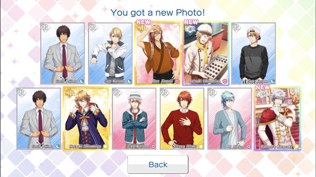 peace1827's tweet photo. @shininglive_en Thank you broccoli. I finally get the Ranmaru UR I’ve always wanted. https://t.co/fDJ6RHdki3