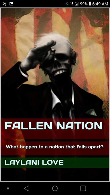 Trying to finishing my book to get published this year #FallenNation #booklovers #firstbook #Apocalypse<a href="/tag/booklovers"class="tags"><span>#booklovers</span></a><a href="/tag/apocalypse"class="tags"><span>#apocalypse</span></a><a href="/tag/fallennation"class="tags"><span>#fallennation</span></a><a href="/tag/firstb"class="tags"><span>#firstb</span></a>